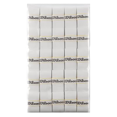 Wilson Tennis Pro Overgrip - 50 Pack White