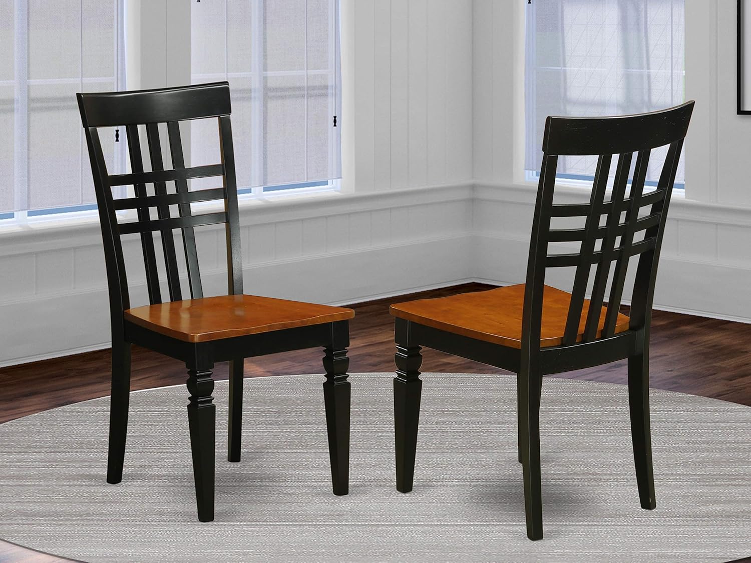 Best east west dining chairs black