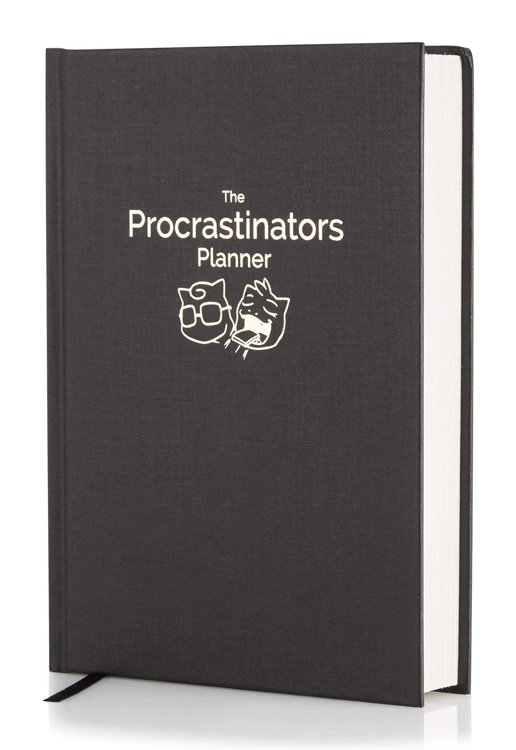 The Procrastinators Planner - Daily/Weekly Organiser Designed to Increase Productivity and Combat Procrastination - Hardcover Half Year 182 Day Planner with Science and Philosopy of Procrastination