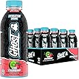 GHOST Hydration Drink, Kiwi Strawberry- RTD Sports Drink with Electrolytes, Natural Vitamins & Minerals - All Day Lifestyle Hydration Beverage - Zero Caffeine & Zero Sugars - 16.9 Fl Oz, 12 Pack