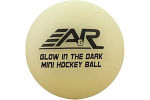 A&R Sports Mini Balls (4 Pack), Glow in The Dark