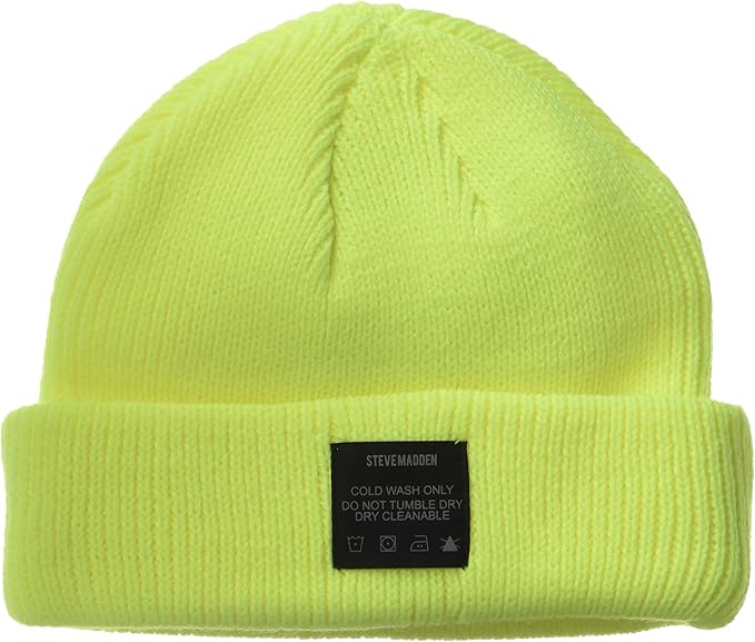 yellow toboggan hat