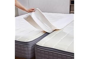 Vekkia Split King Gap Filler for Adjustable Bed,Twin to King Bed Converter Kit,Bed Bridge Twin to King,Mattress Connector with Washable Cover,for Guests Stayovers,Family Room(75in×10in)
