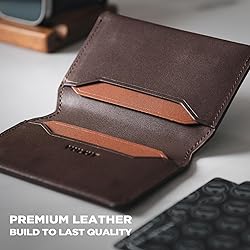 VULKIT Slim Minimalist Card Holder RFID Blocking