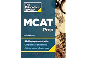 Princeton Review MCAT Prep: 4 Practice Tests + Complete Content Coverage