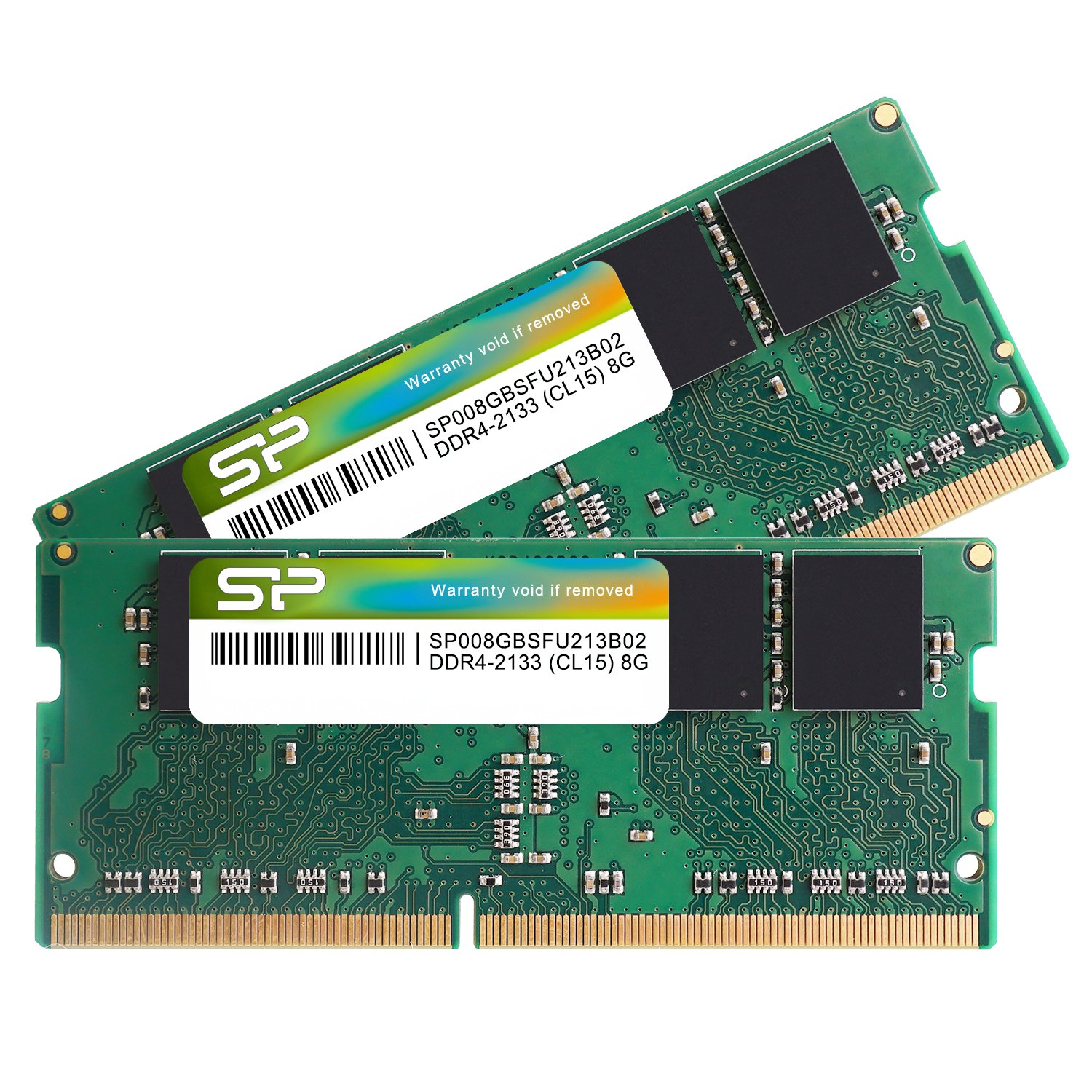 シリコンパワー ノートPC用メモリ DDR4-2133 (PC4-17000) 8GBX2枚 (16GB) 260pin 1.2V CL15 SP016GBSFU213B22商品画像