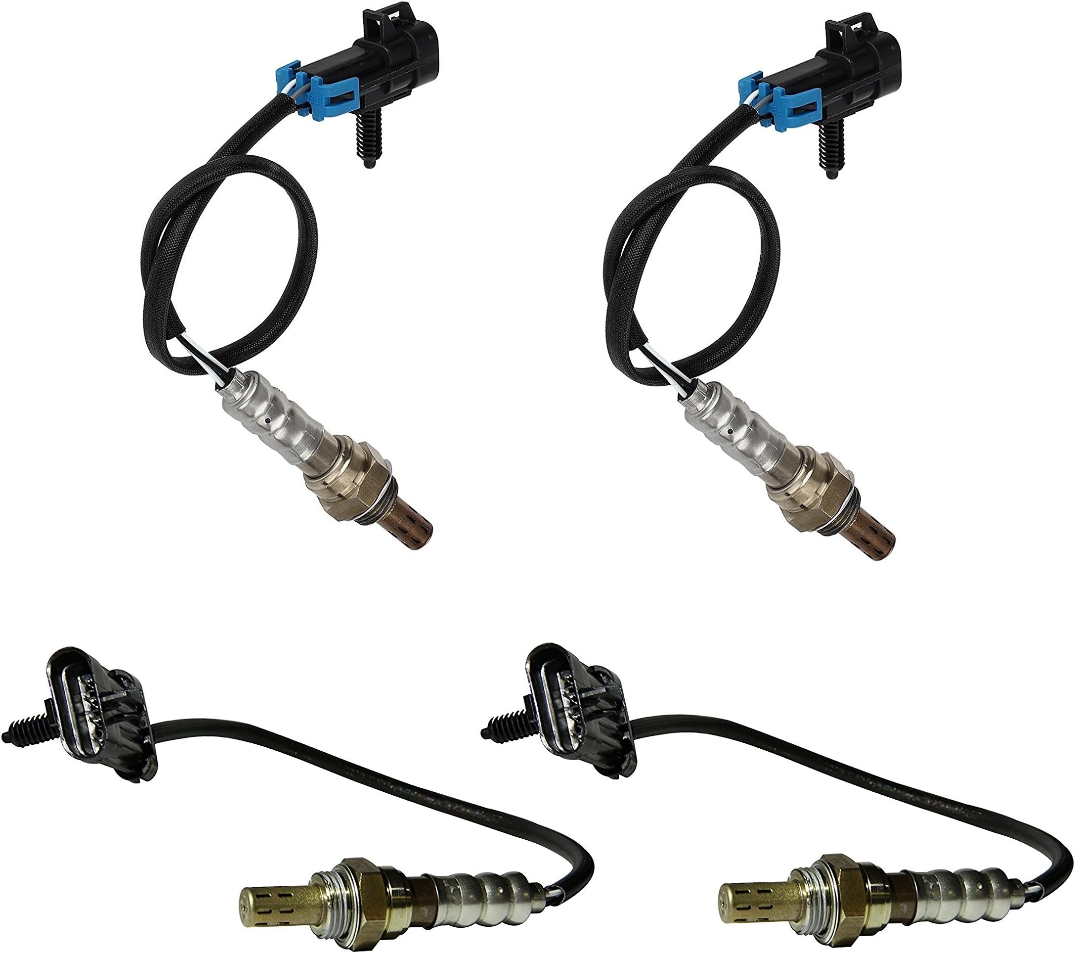 Heated Oxygen O2 Sensor Upstream and Downstream for Express Silverado Tahoe Savana Sierra C1500 C2500 C3500