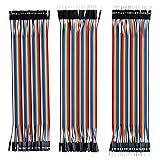 ELEGOO 120pcs Multicolored Dupont Wire 40pin Male