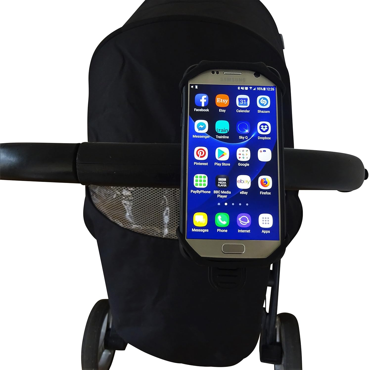 pram iphone holder