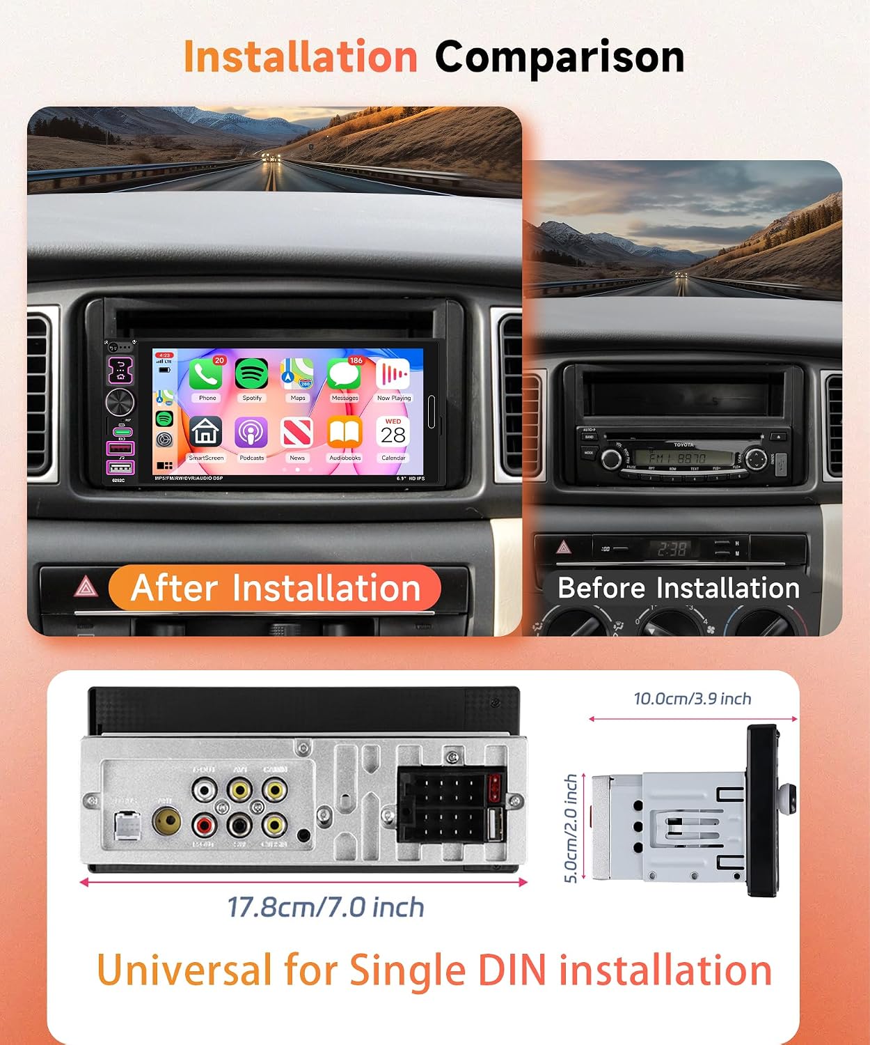 Rear View Camera Display and Features