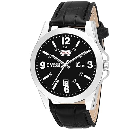 Youth Club Sdd-26blk New Unique Day and Date Functioning Watch - for Men