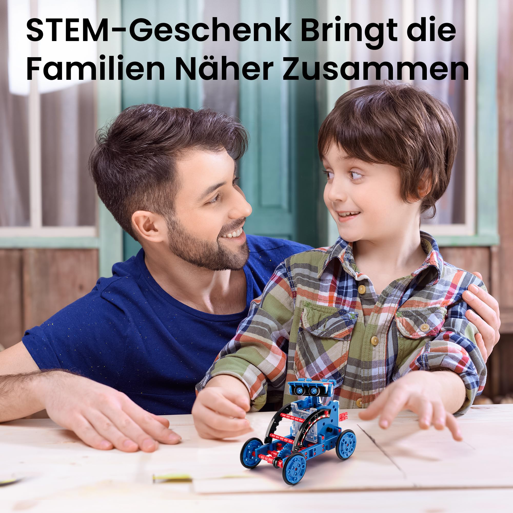 Sillbird Solar STEM Roboter Bausatz, 12-in-1 Lernspielzeug für Kinder Jungen ab 8 Jahren, Kreative Geschenke für Weihnachten und Geburtstage, 190 Teilen 2