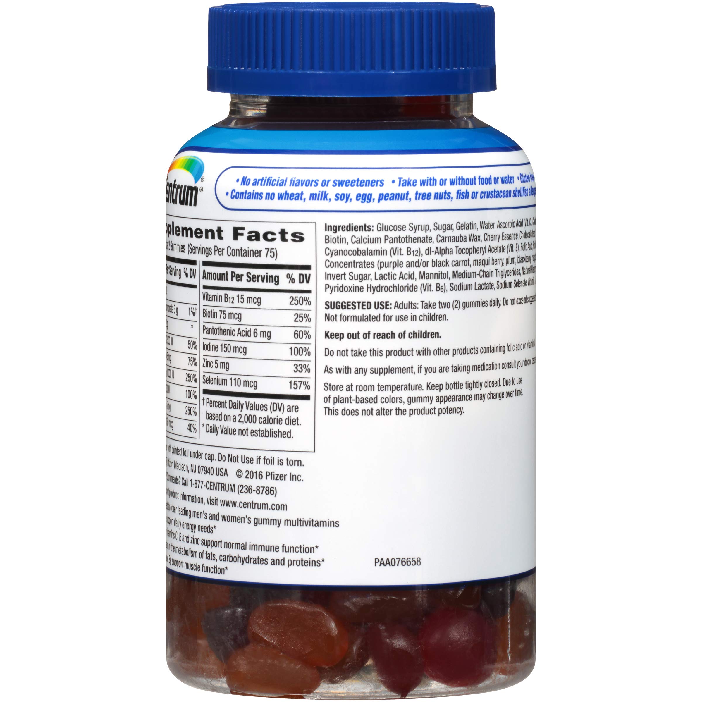 Centrum Multi Gummies Men Size 150ct Centrum Multi Gummies Mens 150ct