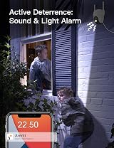 ARENTI 5G/2.4G Pan Tilt Outdoor Security Camera 2.5K 4MP WiFi CCTV view 8