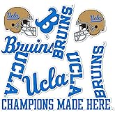 Desert Cactus University of California Los Angeles Sticker UCLA Bruins Vinyl Decals Laptop Water Bottle Car Scrapbook Sheet T2 (Type 2)