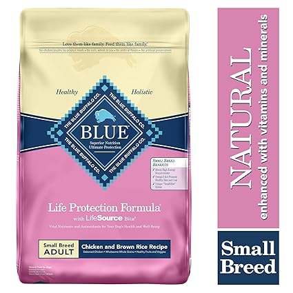 blue dog food for small dogs