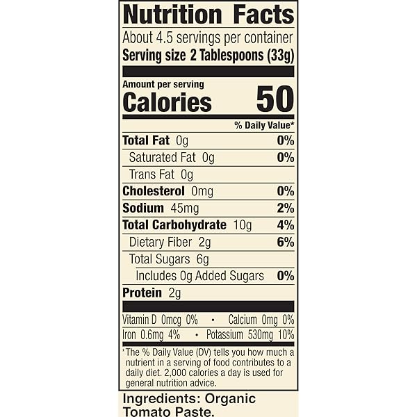 MUIR GLEN ORGANIC TOMATO PASTE IN RESEALABLE POUCH, 5.5 OZ.