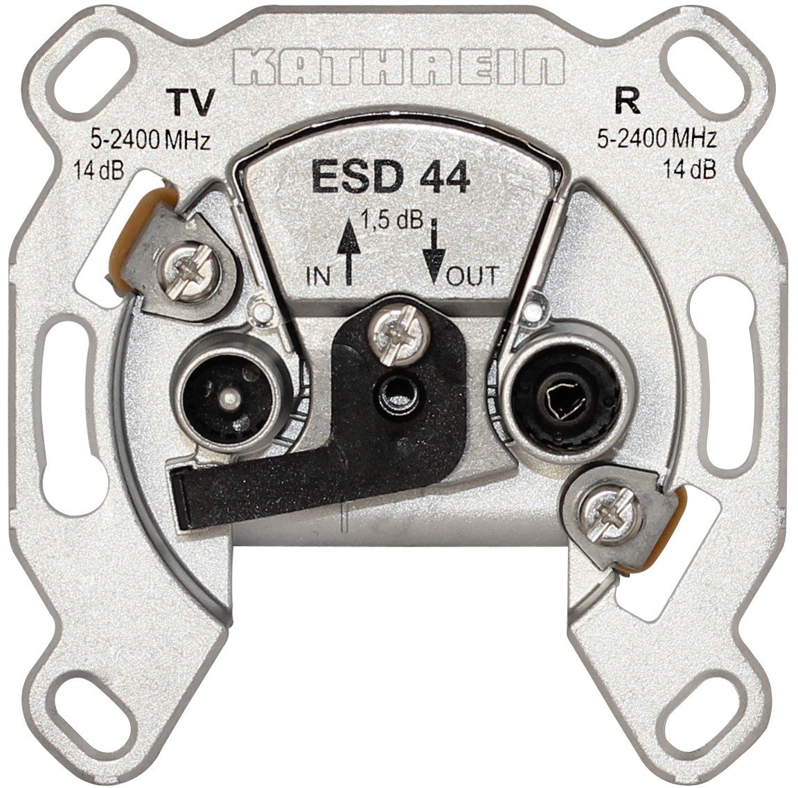 Kathrein ESD 44 Aerial Socket, Passage Type for BK and SAT