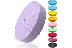 ADALT LION Nylon Webbing 1 Inch 1.5Inch Wide, Heavyweight Webbing Strap 12 Yard, Nylon Straps for Indoor or Outdoor DIY Gear Repair, Pet Collars, Crafts