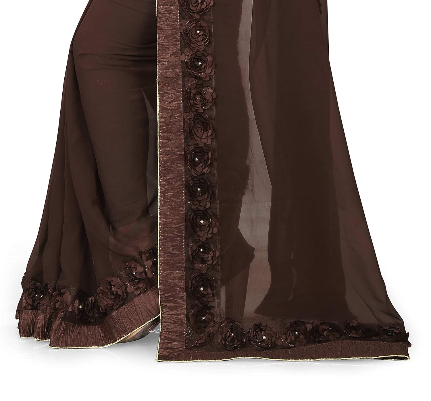 riva enterprise women's georgette saree