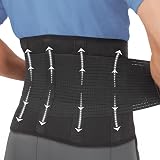 Clever Yellow Premium Back Support Belt Lumbar Belt M Back Brace