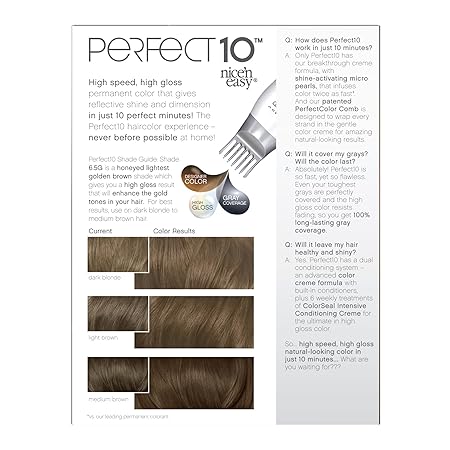 Amazoncom Clairol Perfect 10 Por Nice N Easy Tinte De