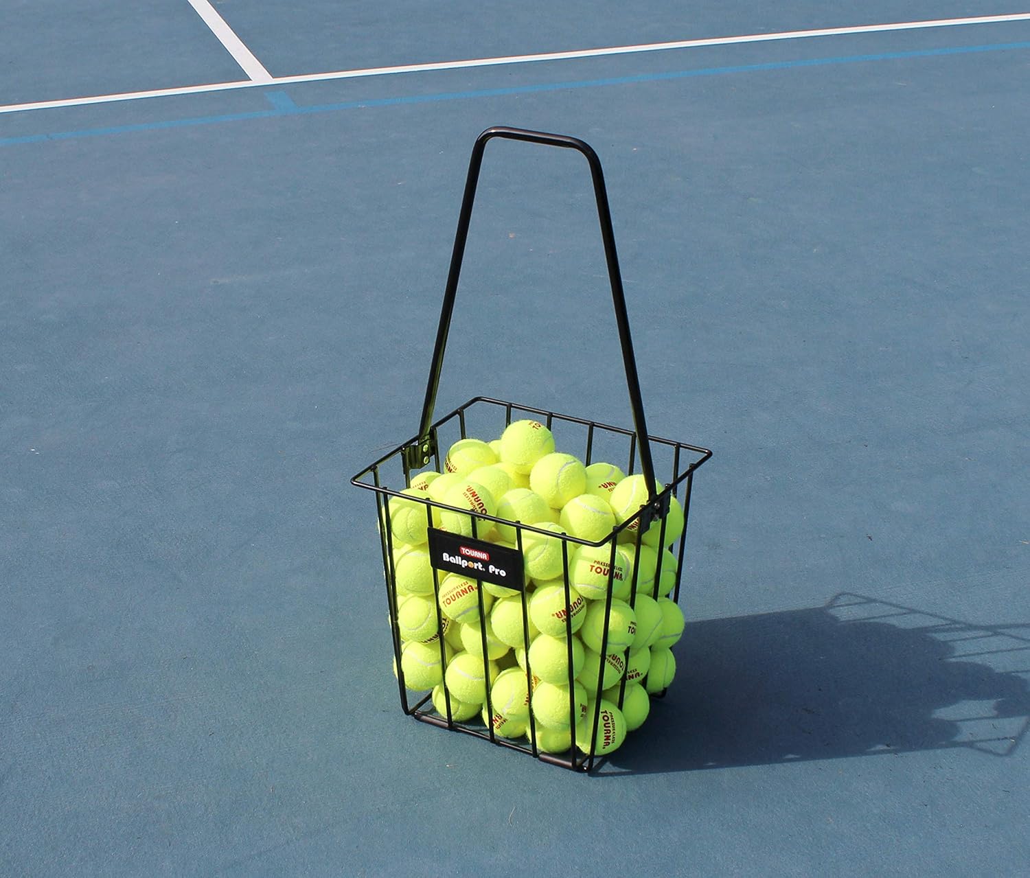 Tourna Ballport 85 Ball Pick up Tennis Hopper : Tennis Ball Hoppers : Sports & Outdoors