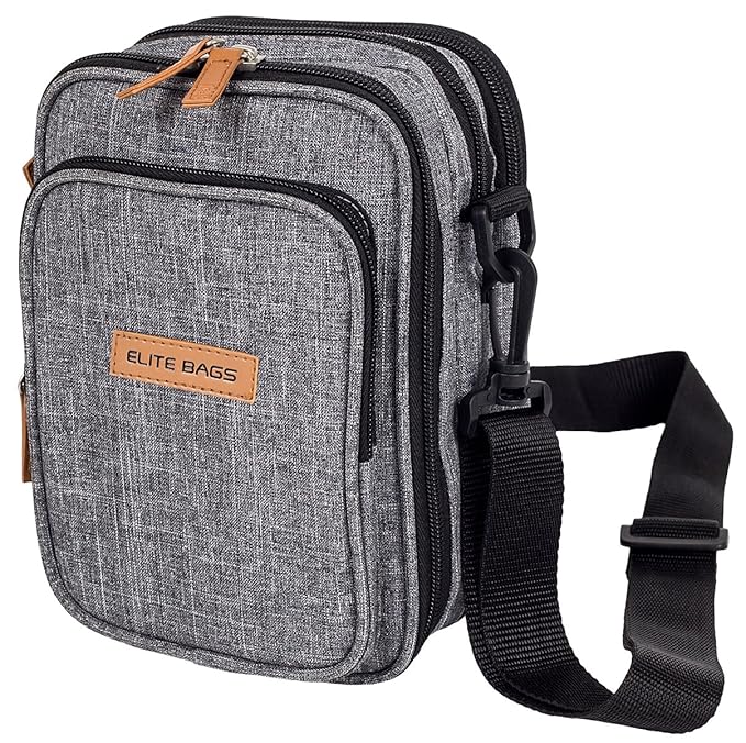 ELITE Bags FIT´S EVO Diabetikertasche (grau-bitone)