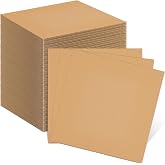 Henoyso 110 Pack 12 X 12 Inch Brown Cardboard Sheets | Corrugated Flat Inserts for Packing Shipping Mailing, Protective Separators for Fragile Items Dishes, DIY Crafts Projects