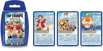Top Trumps One Piece Specials Card Game Brand New Luffy Nami Zoro Sanji