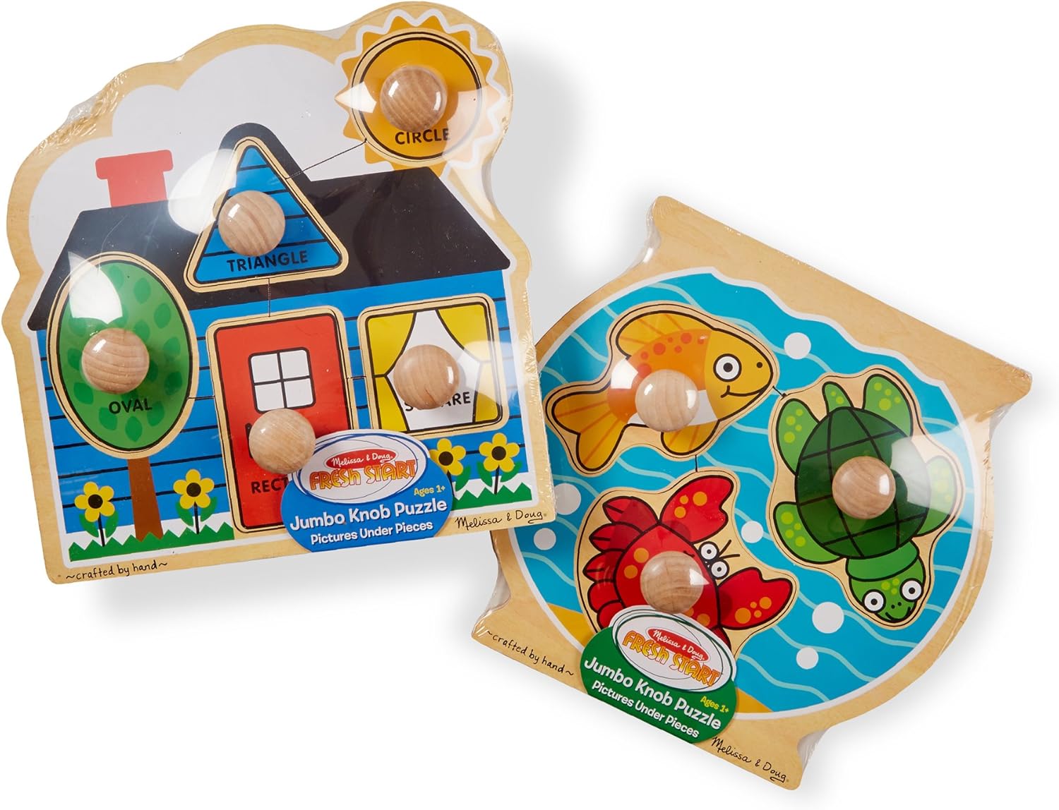 melissa and doug jumbo knob puzzle shapes