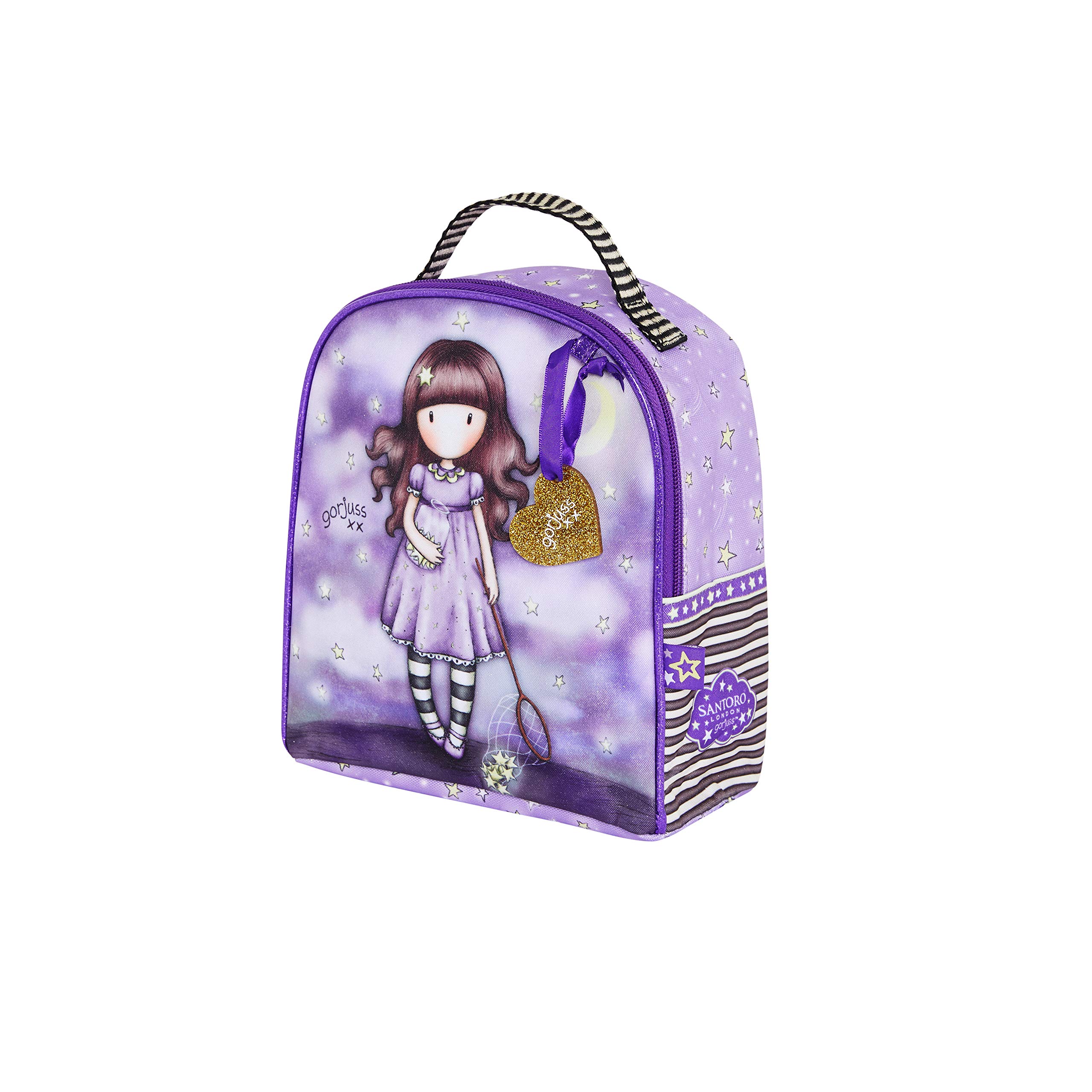 SANTORO Gorjuss Sparkle & Bloom Mini Rucksack 1040GJ03 - Catch A Falling Star, 200x220x100 mm