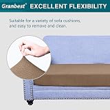 Granbest Premium Water-Repellent Sofa Seat Cover 3 Seater Camel view 3
