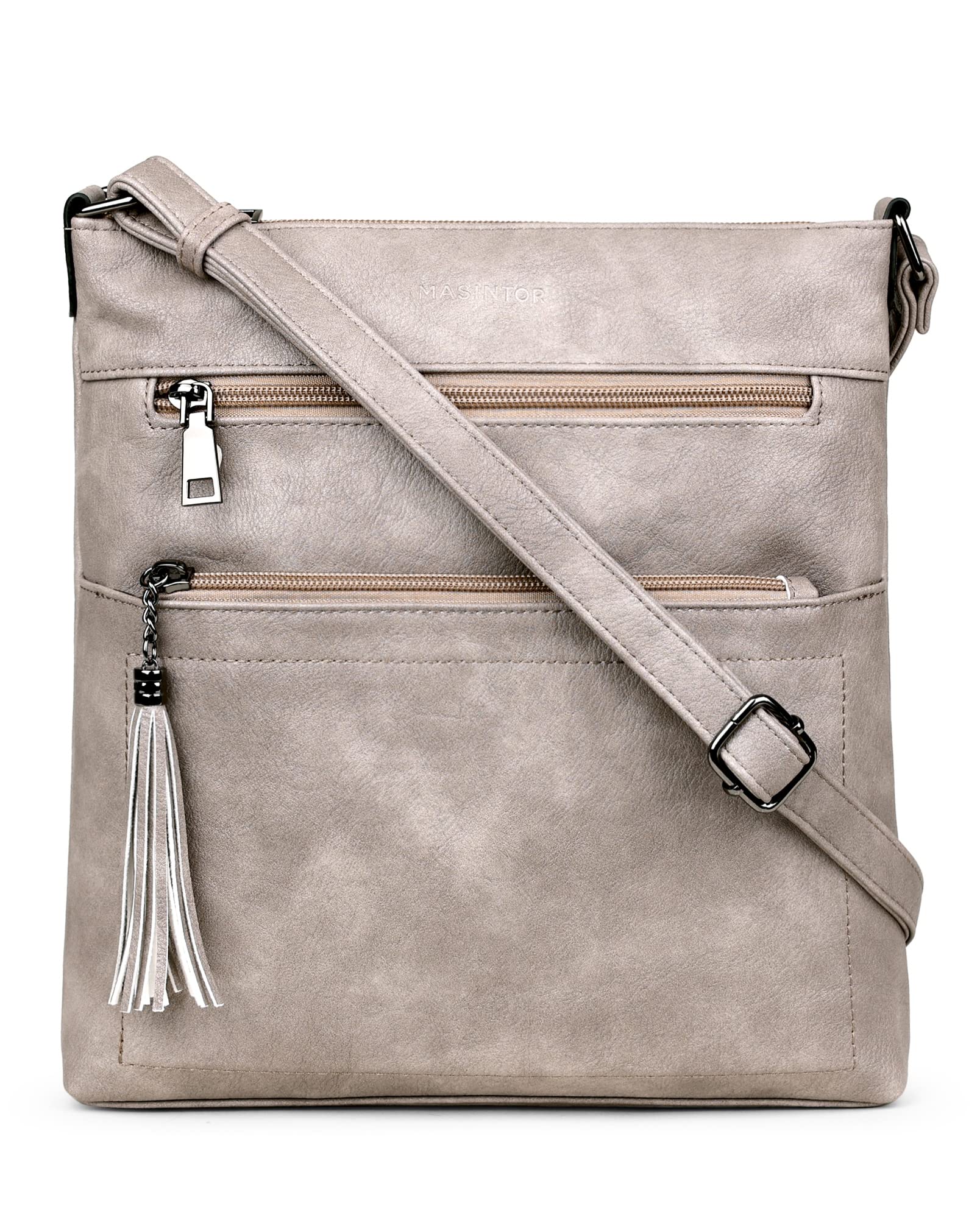 MASINTOR Crossbody Purses for Women, Multi Pocket