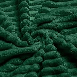 Vessia Flannel Fleece Throw Blanket for