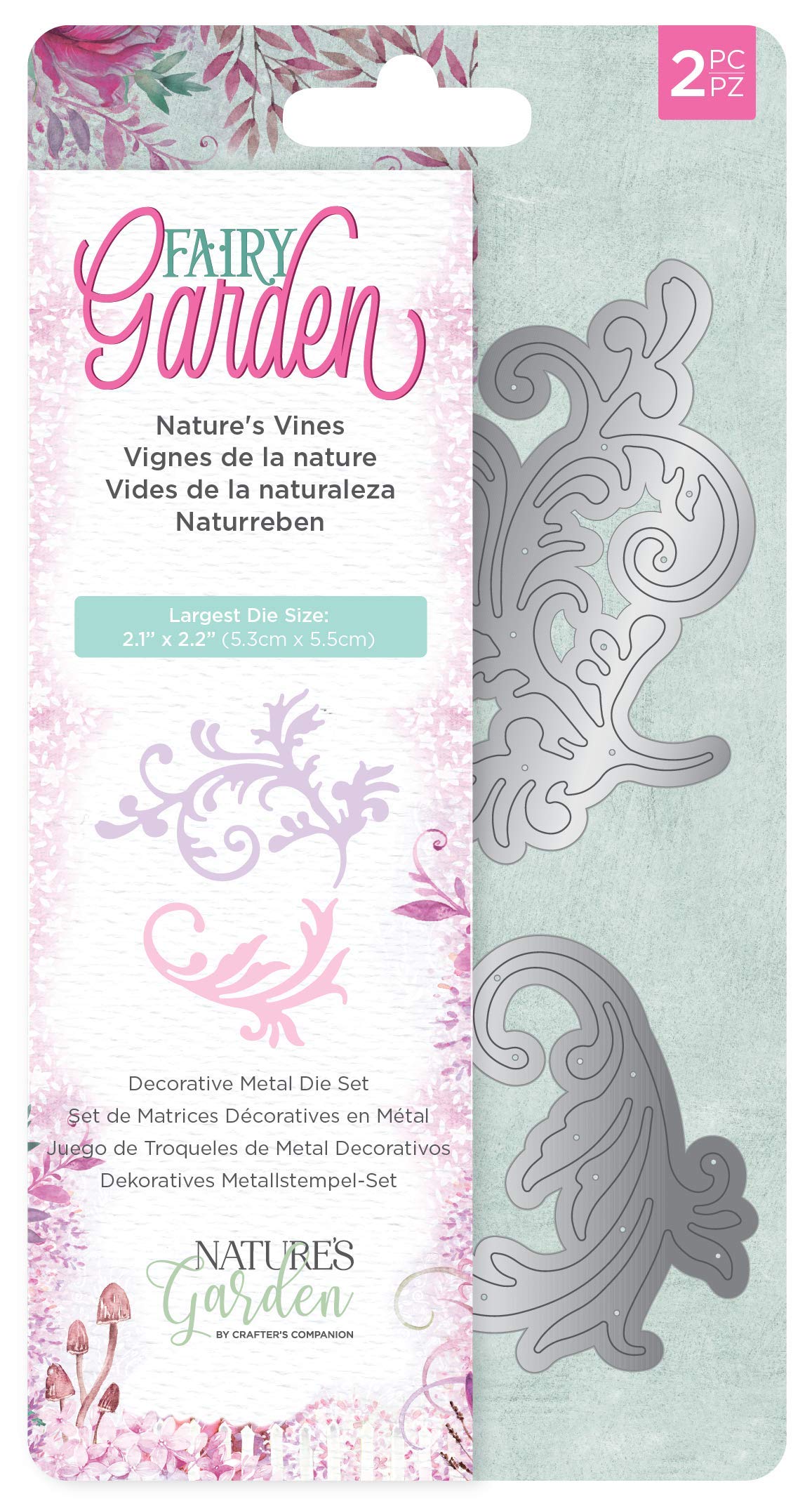 Natures Garden Crafter's Companion Fairy Garden-Metal Die-Nature’s Vines, Various