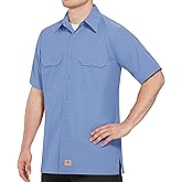 Red Kap Men's Solid Rip Stop Shirt