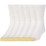 Gold Toe Men's Cotton Short Crew Athletic Socks, 6-Pairs