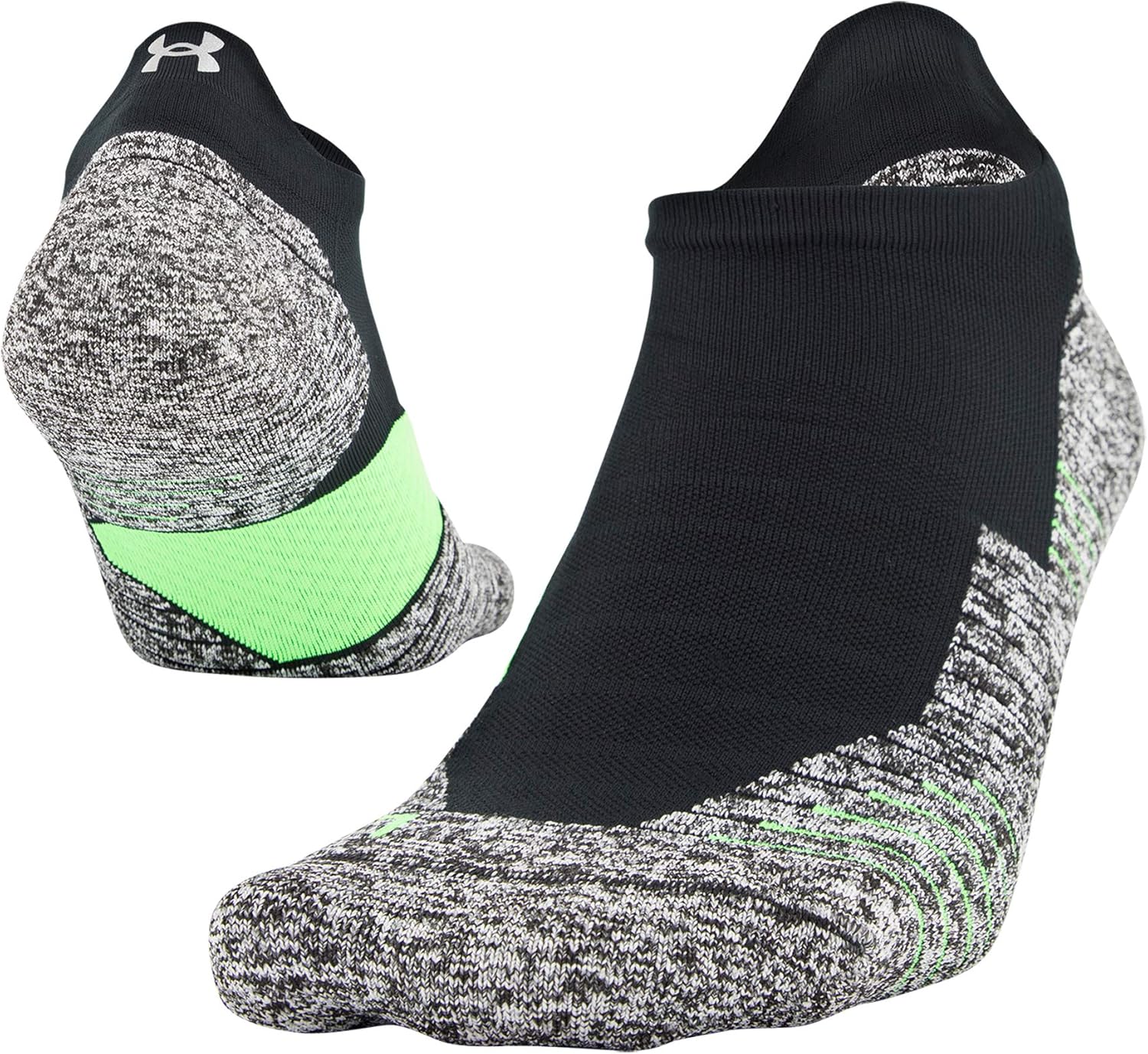 Under Armour womens Run Cushion No Show Tab Socks, 1pair Socks Amazon