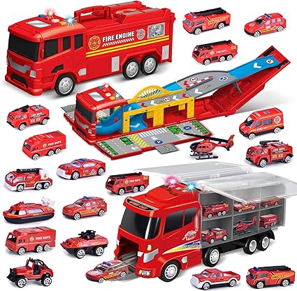 big toy truck storage