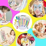 Jiosdo Kids Paint Brushes 19pc Set with Palettes Art Brushes for Children view 4