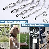 hannger 2mm x 1M Stainless Steel Chain - Small Strong Link for DIY, Keychains, view 6