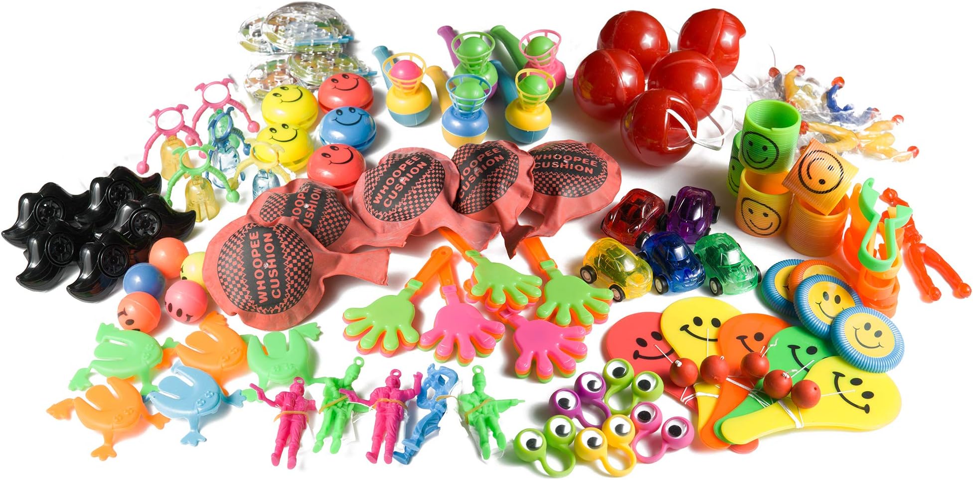 Jazzoo Party Favor Toy Assortment Pack of 92 PCS, Birthday Party Favors for Kids, Pinata Fillers, Classroom Rewards