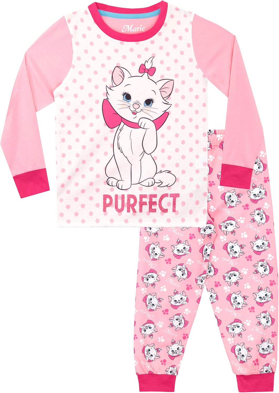 Disney Girls Aristocats Pajamas 