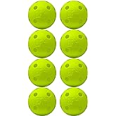 Franklin Sports Plastic Baseballs - Indestruct-A-Ball Plastic Batting Practice Baseballs - Plastic Training Balls - MLB - Yel