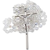 Venerare Catholic Crystal Wedding Rosary