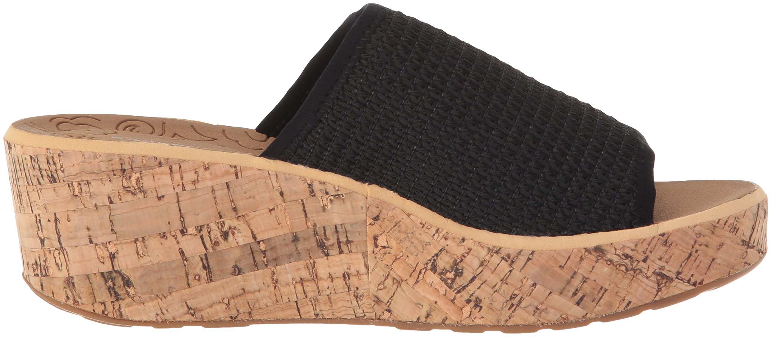 Rockport Women's Lanea Woven Slide Sandal, Black, 7.5 W US - Image 7
