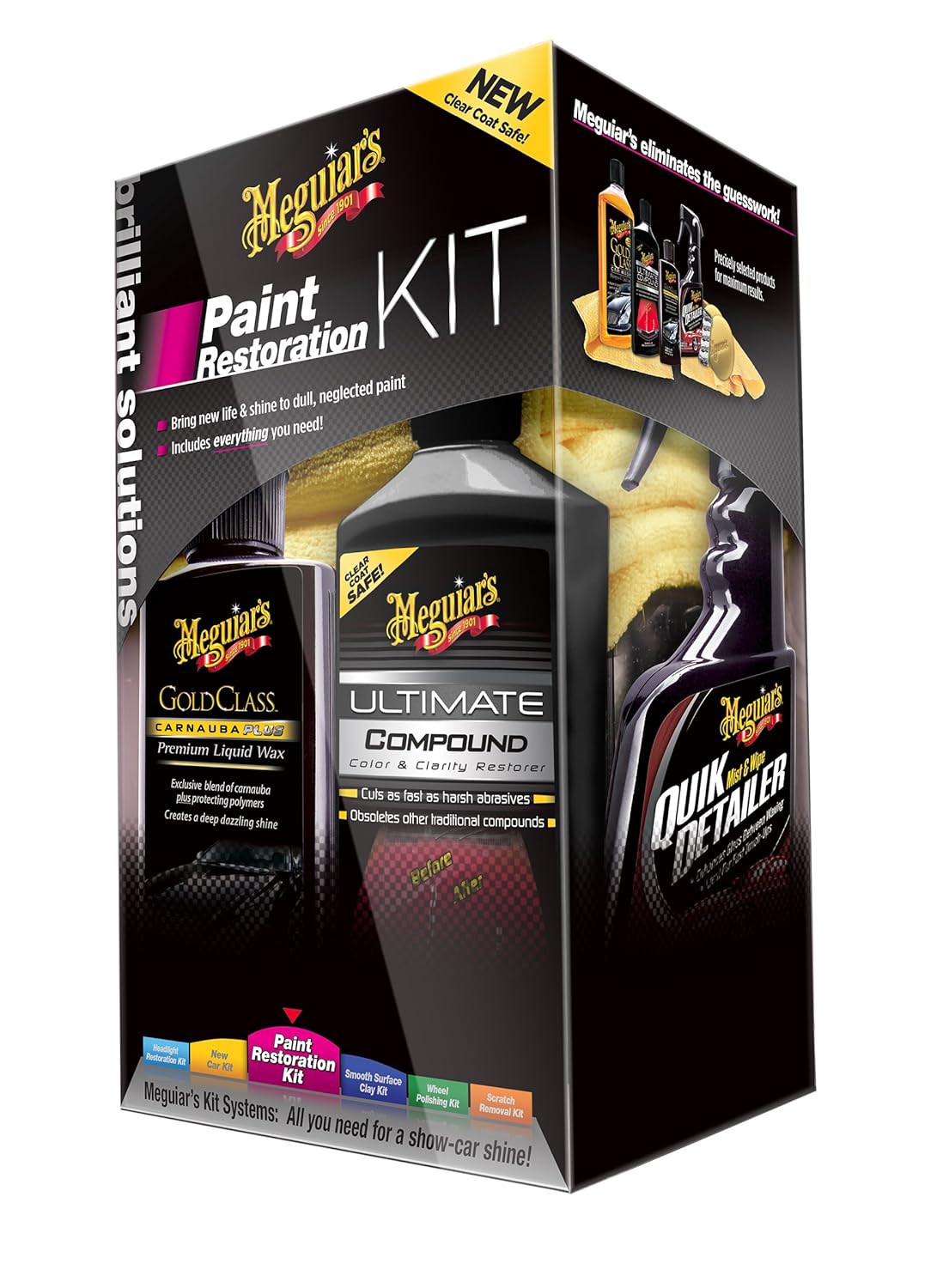 Meguiars G3300EU Paint Restoration Kit Amazon.in Car & Motorbike