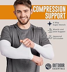 OutdoorEssentials UV Arm Sleeves for Men and Women
