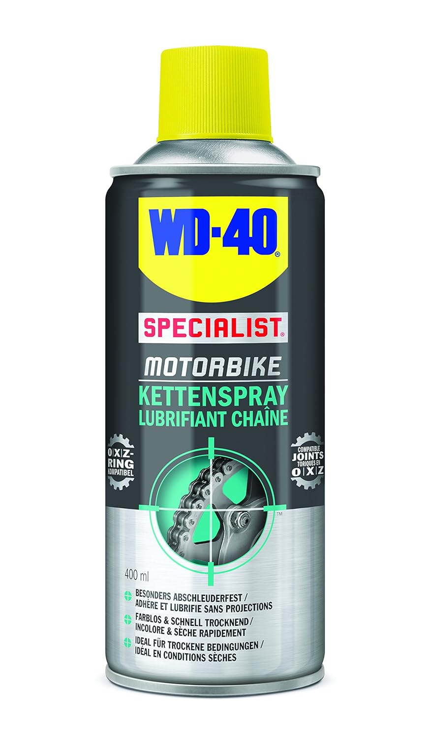 WD40 chain spray, 400 ml, cream Amazon.co.uk DIY & Tools